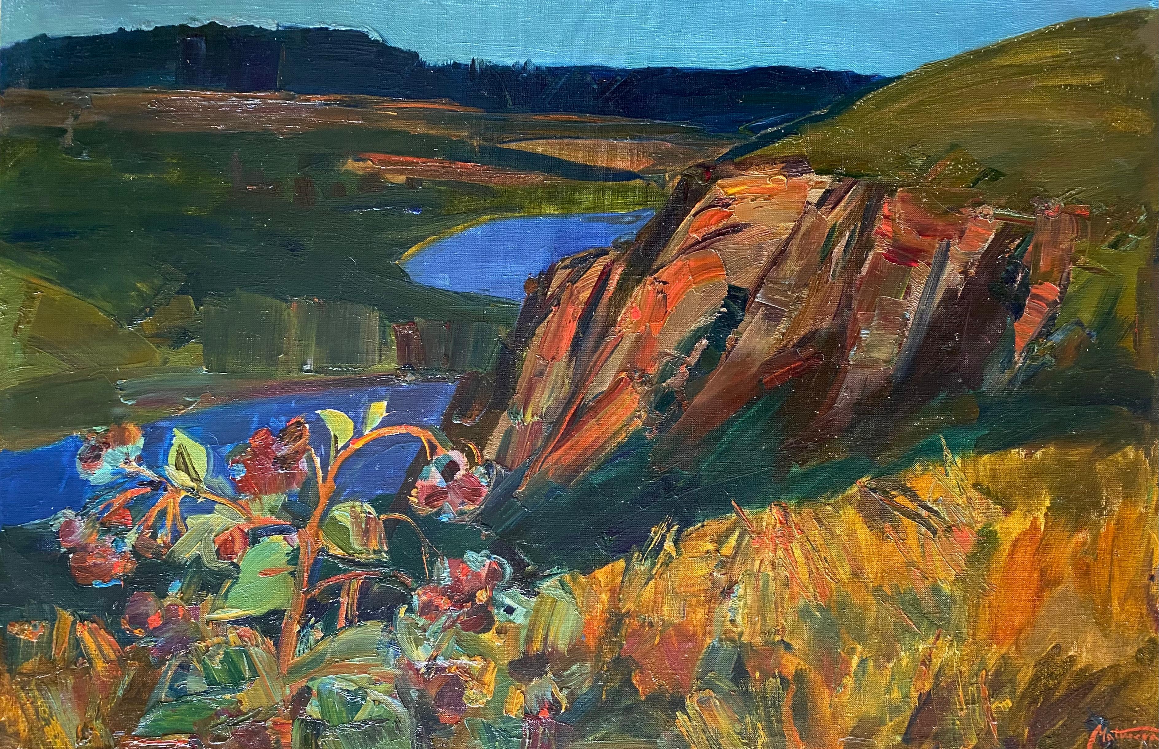 Сумерки.. Original modern art painting