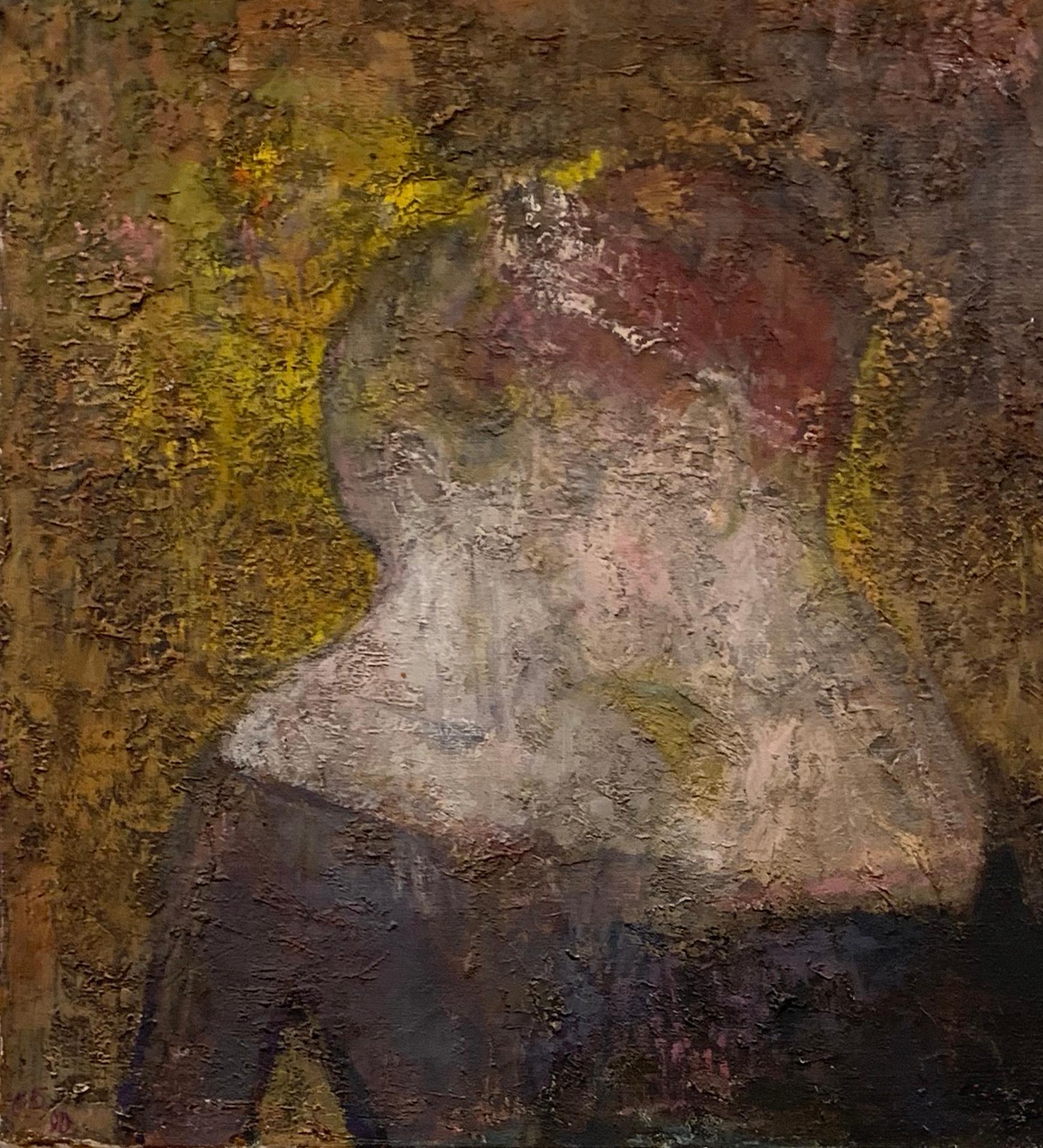 Cafe 1993. Original modern art painting