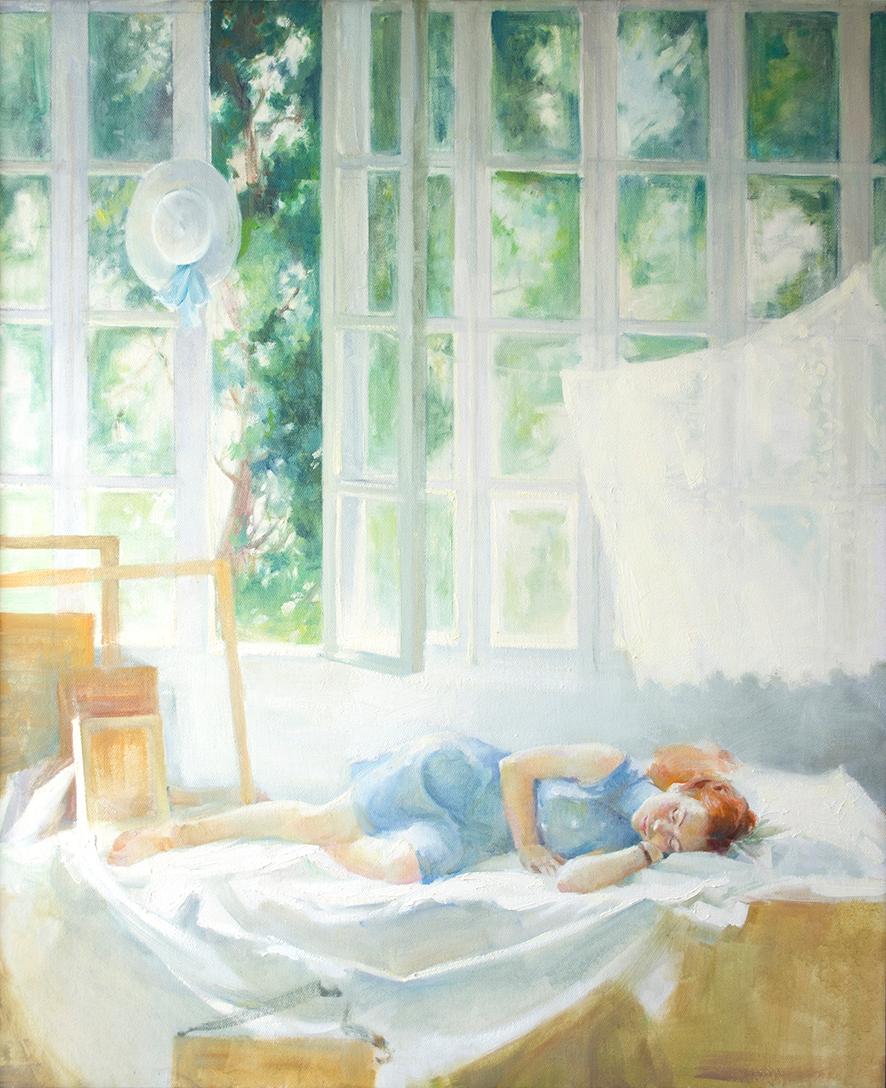 A summer dream. Original modern art painting