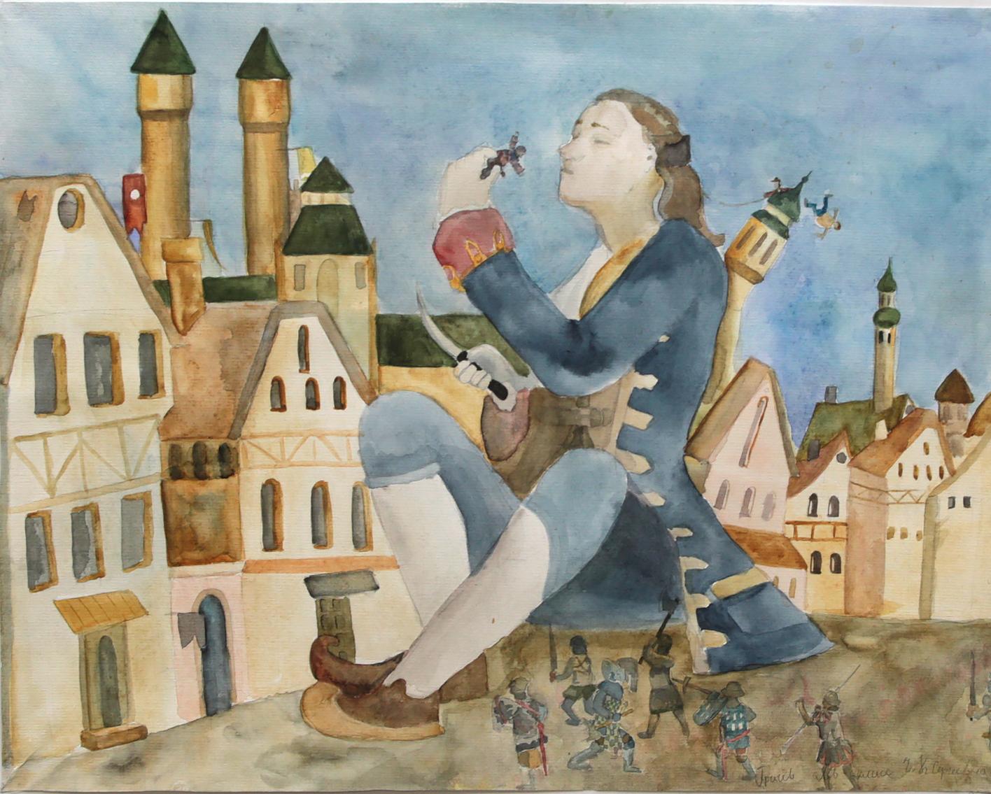 Grachev L. Original modern art painting