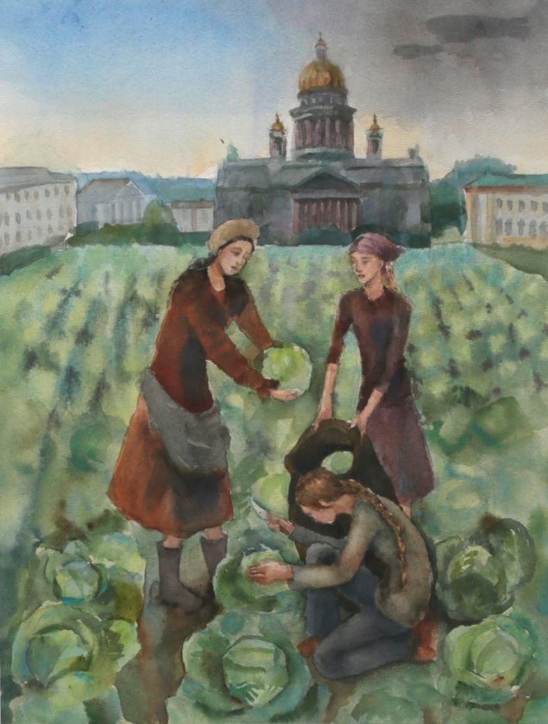 Butkeeva M. Original modern art painting