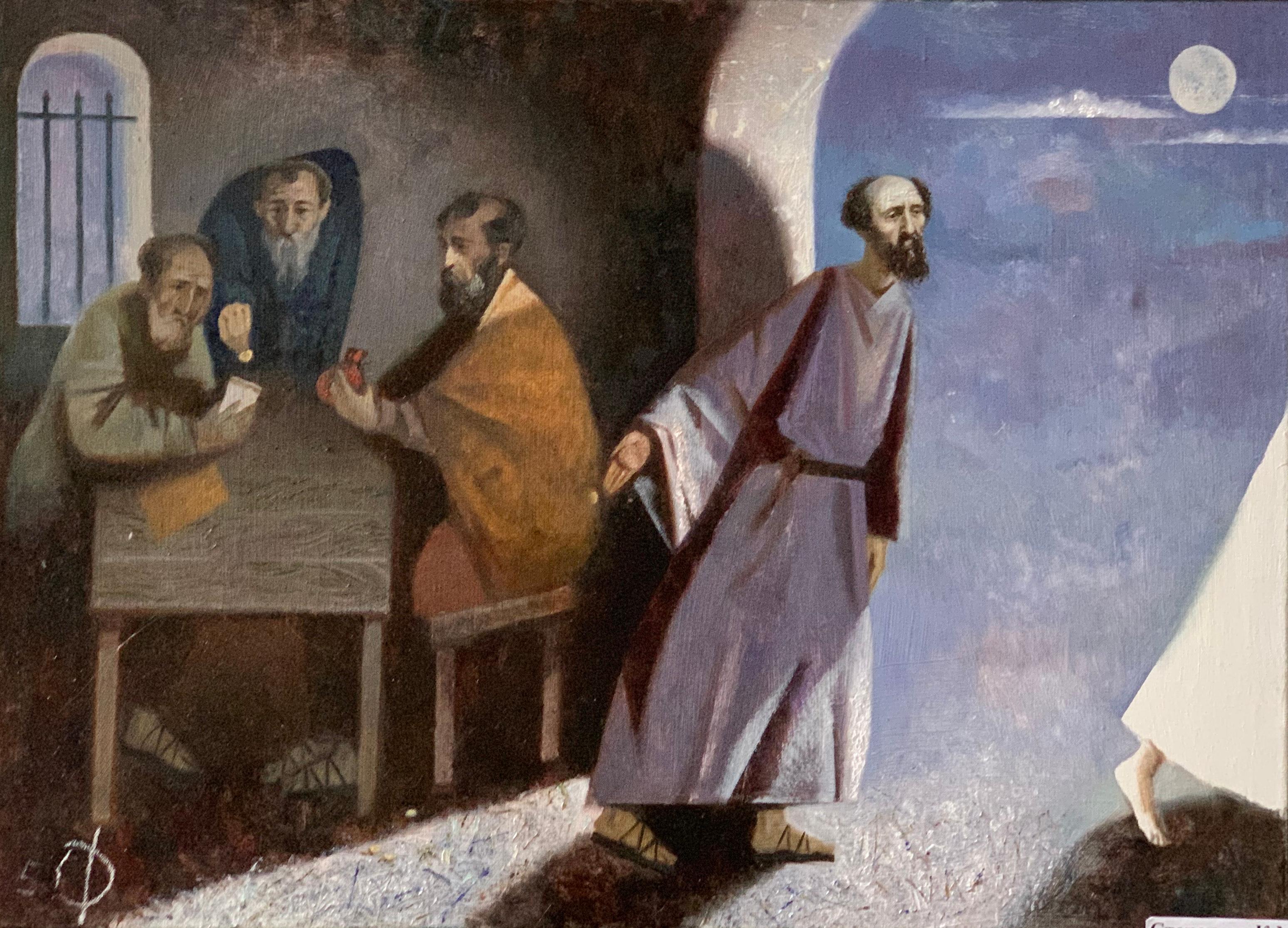 Stepanova K. Original modern art painting