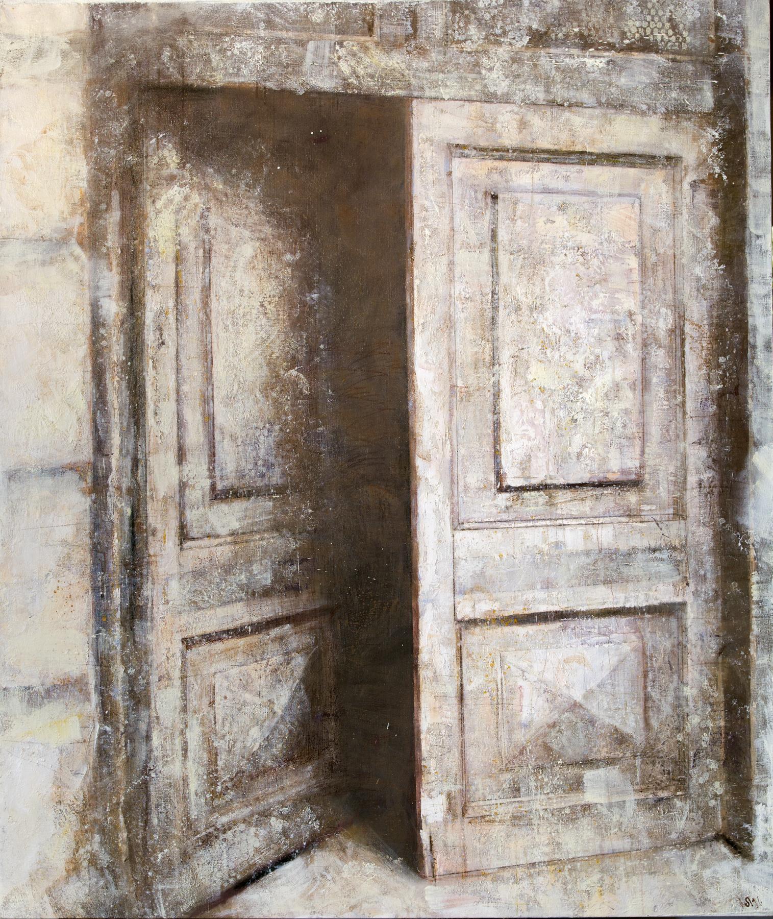 дверь N3. Original modern art painting