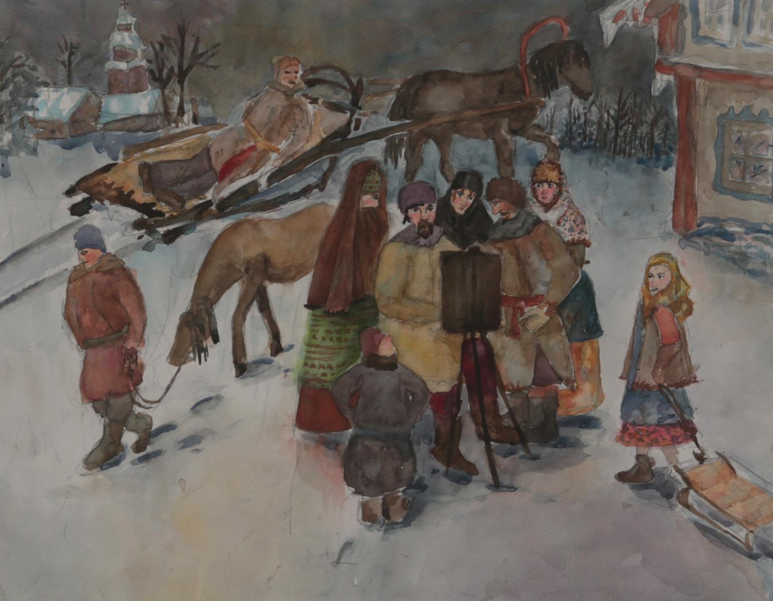 Antonova A. Original modern art painting