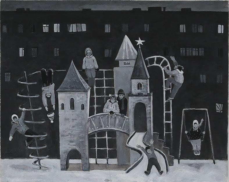 Копьёва В. Original modern art painting
