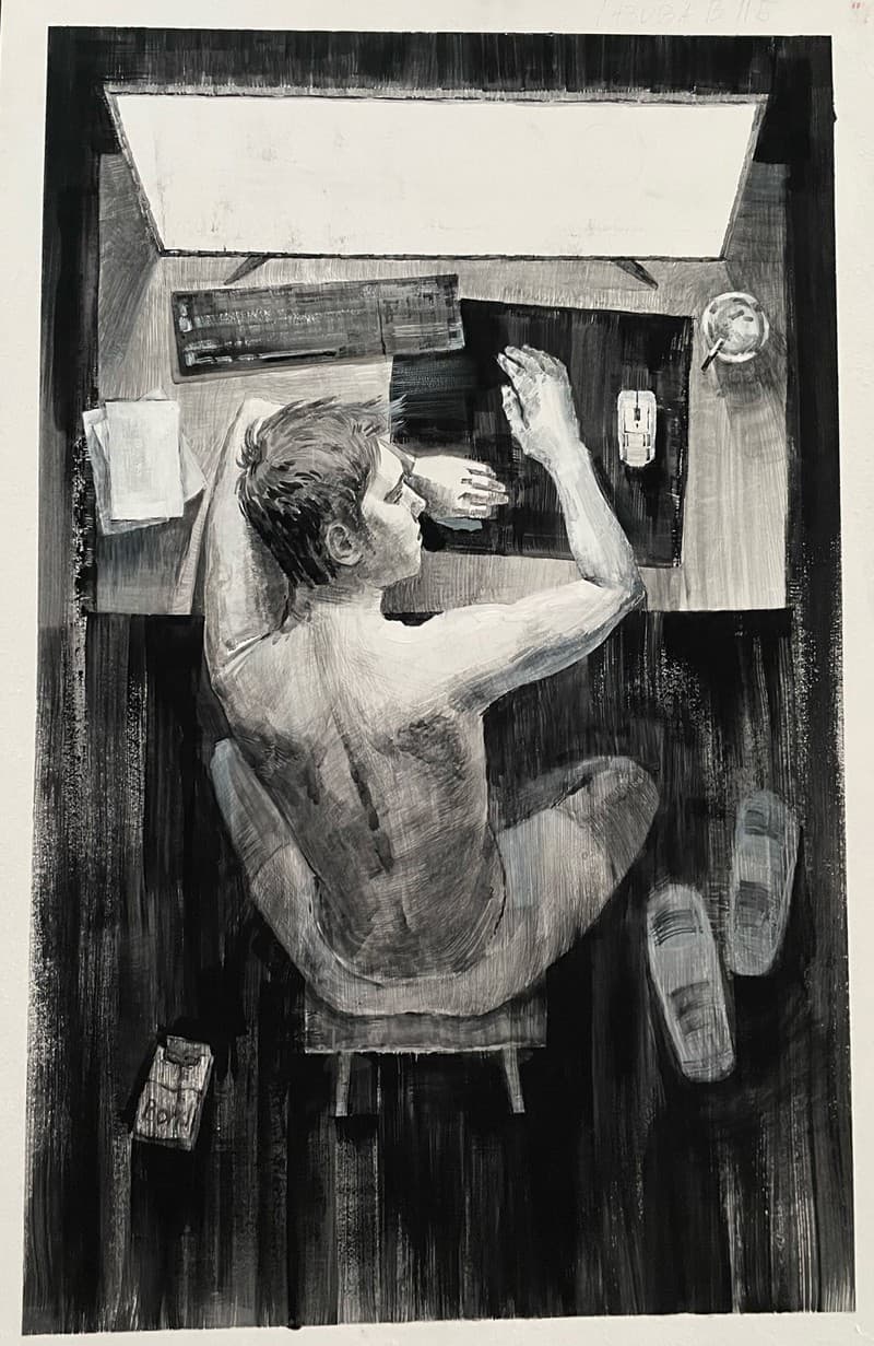 Художественный Лицей им. Б. В. Иогансона. Работы учеников 9-11 классов. 2023 год