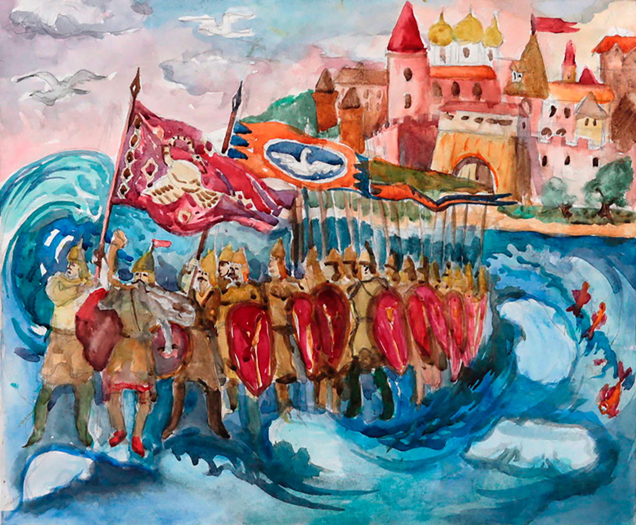 Ильин С. Original modern art painting