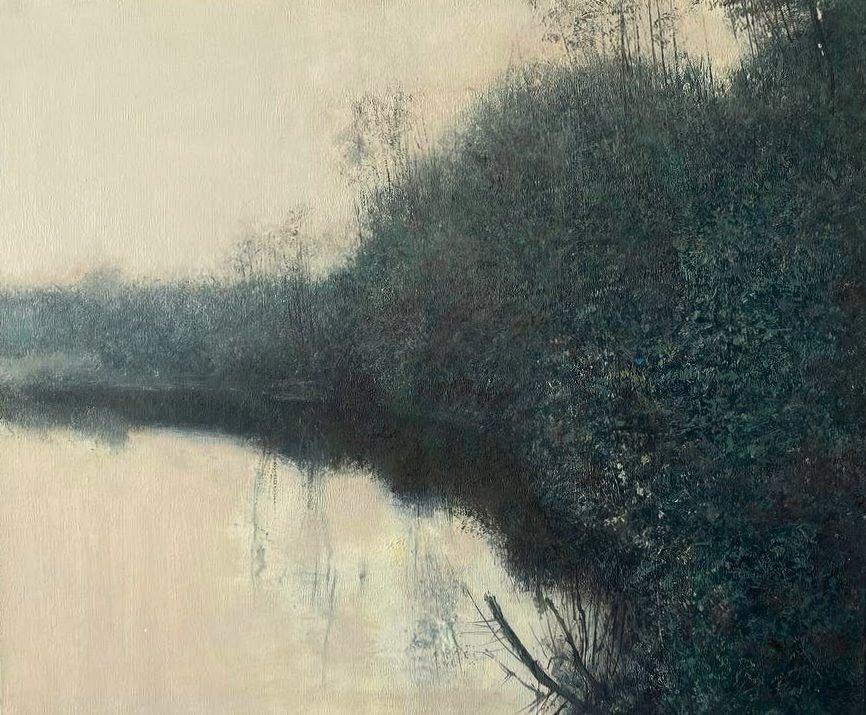 Landscape359. Original modern art painting