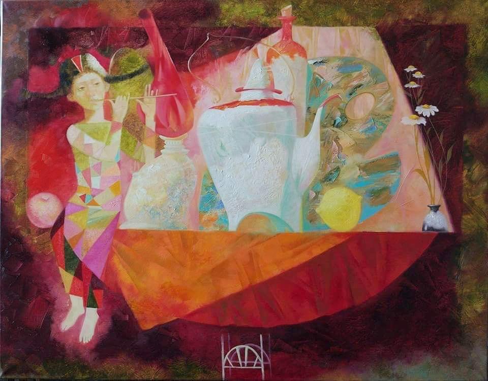 Larionova Olga. Original modern art painting