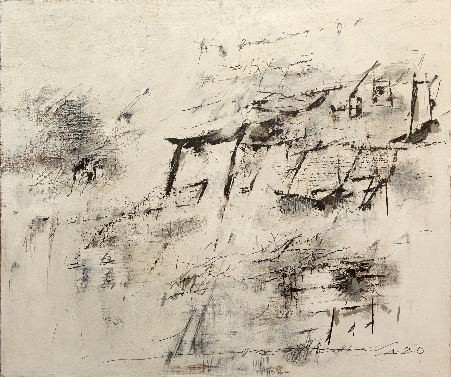 Текст. Original modern art painting