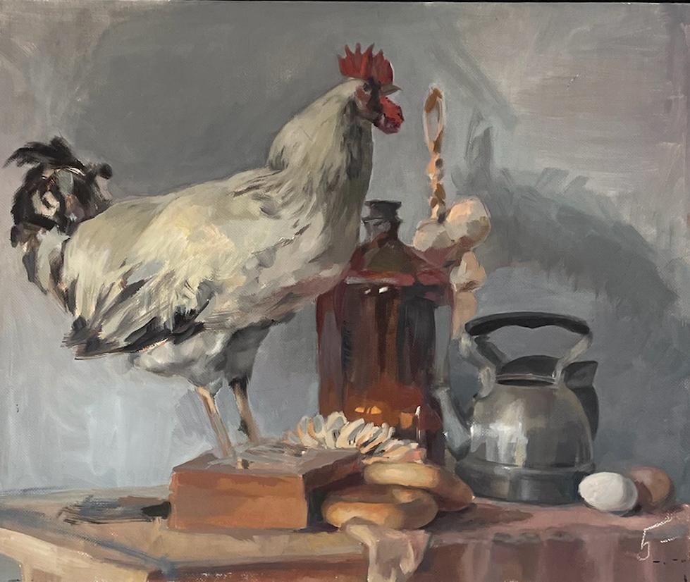 Puchinina A. Original modern art painting