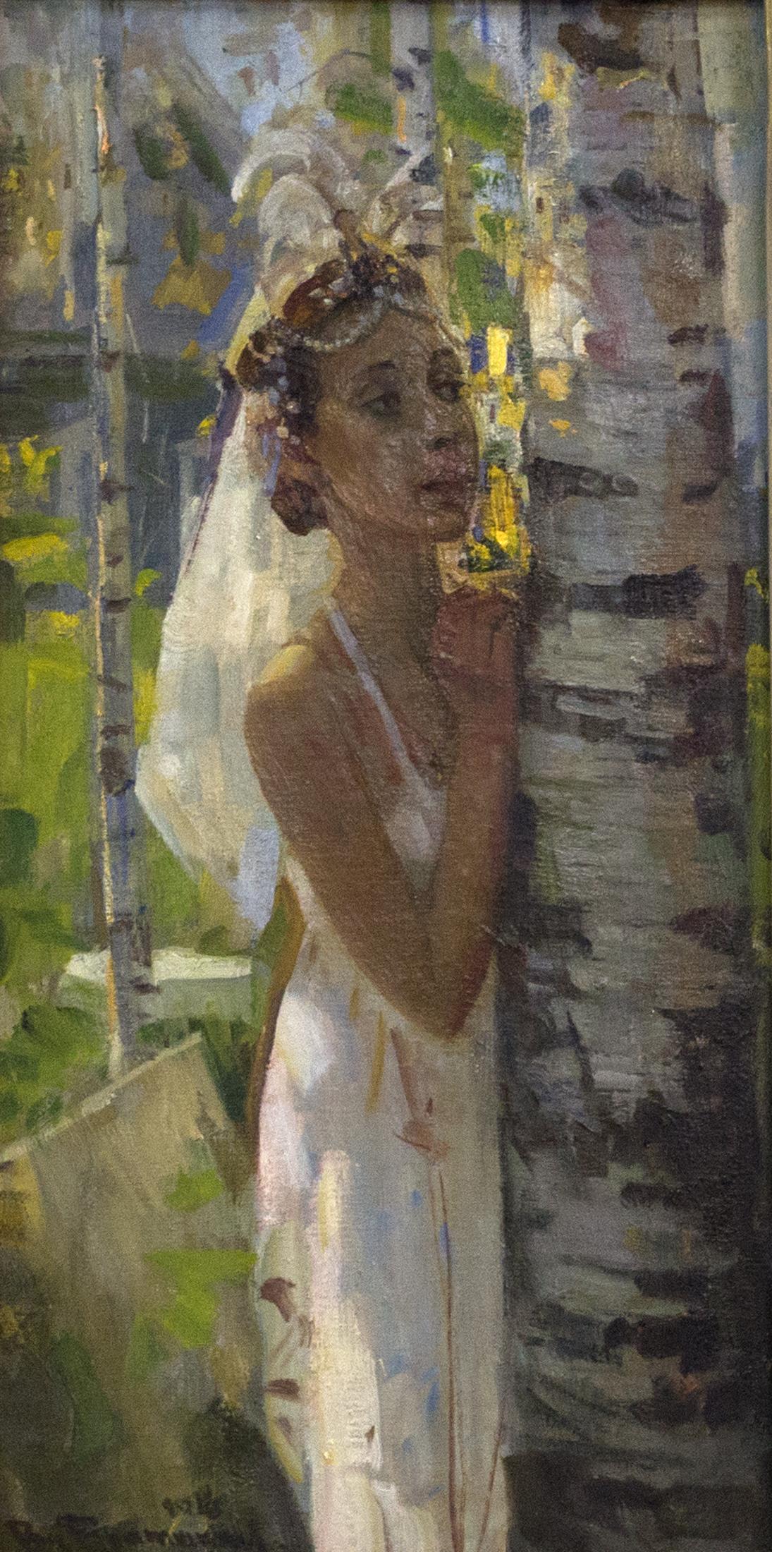 ожидание. Полина Фенько. Original modern art painting