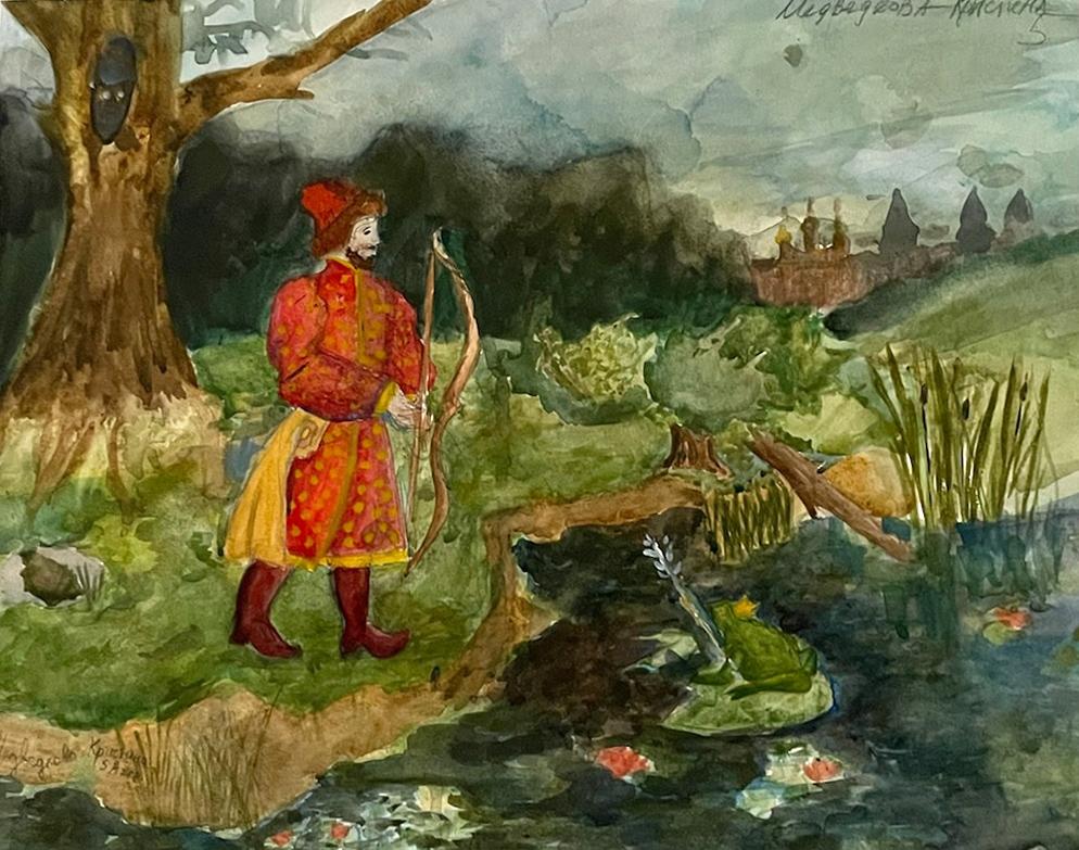 Медведкова К. Original modern art painting