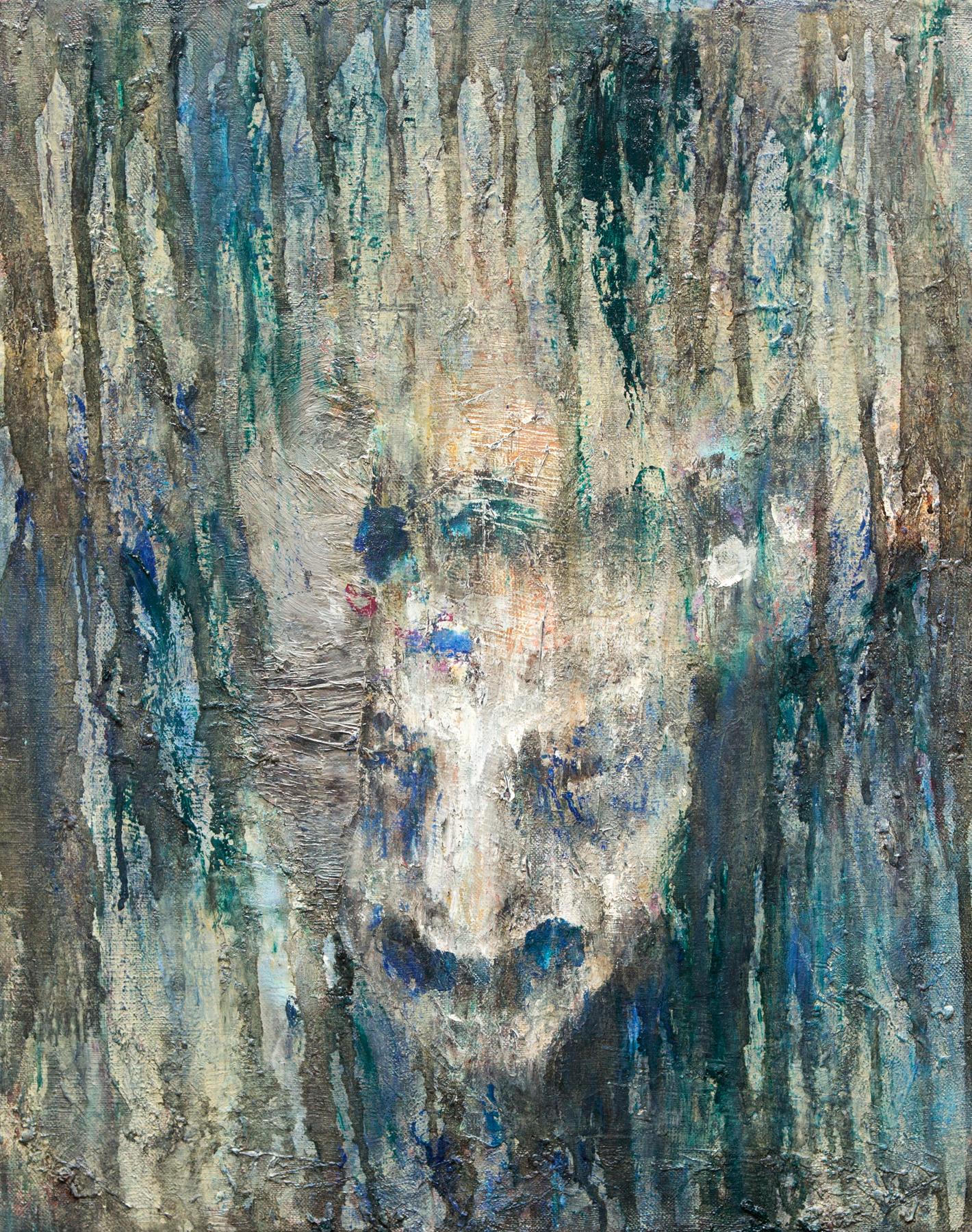 дождь. Original modern art painting