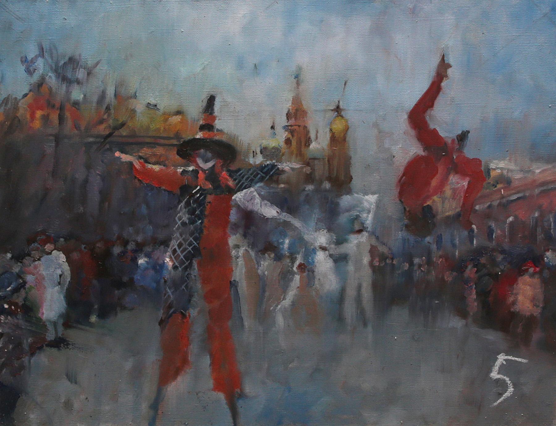 Vechkanov D. Original modern art painting