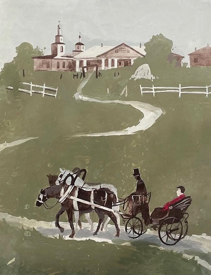 Gedueva M. Original modern art painting