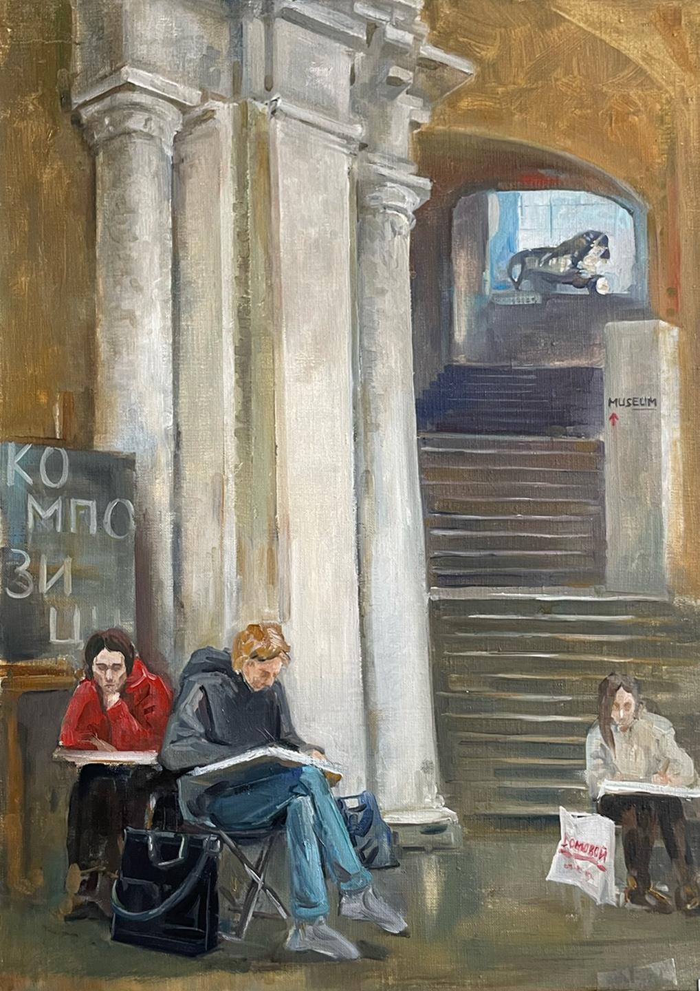 Koroleva A. Original modern art painting