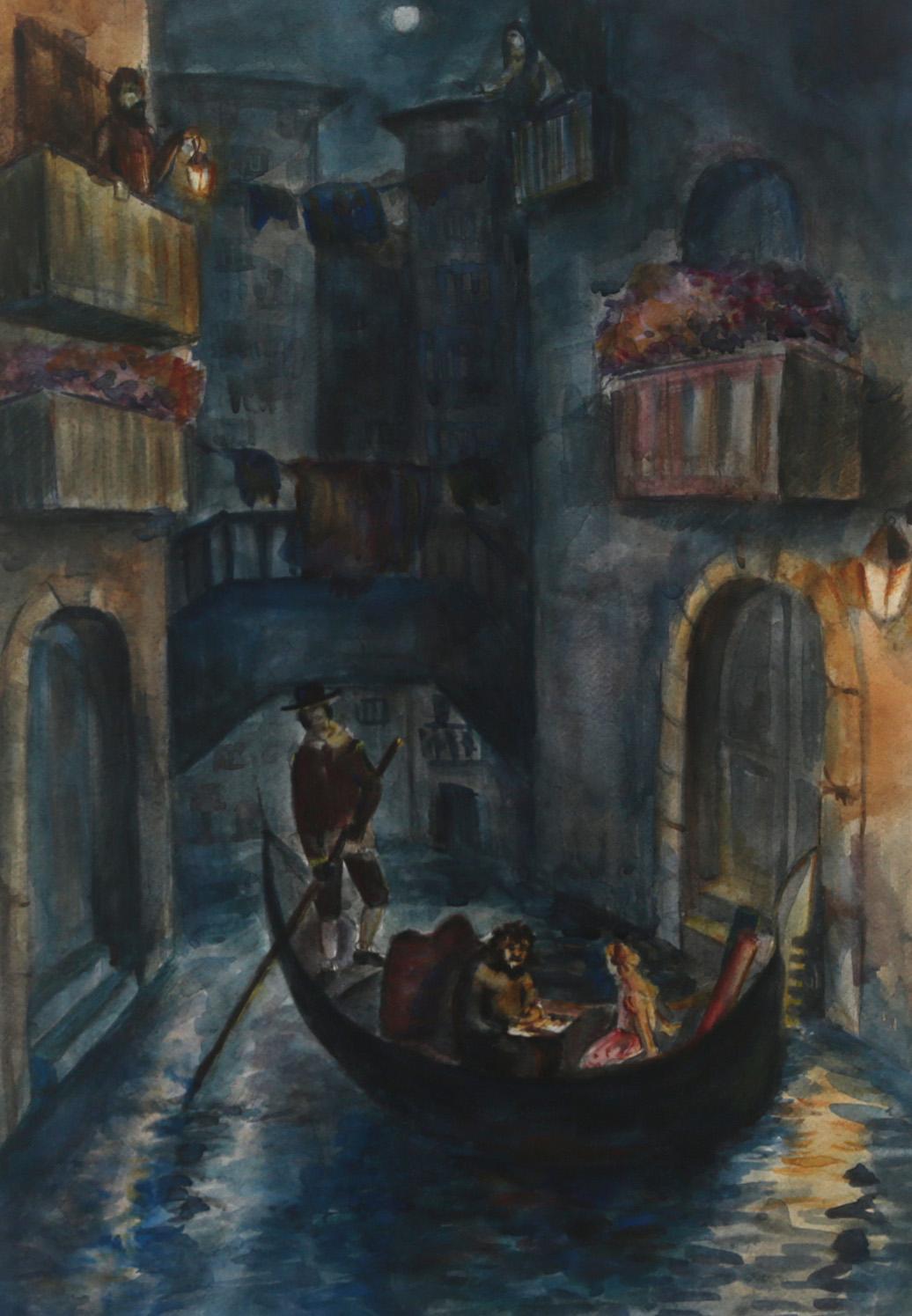 Mazmanova E. Original modern art painting