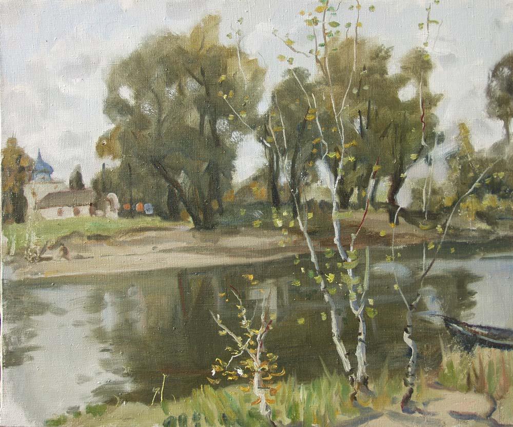 Красавица. Original modern art painting