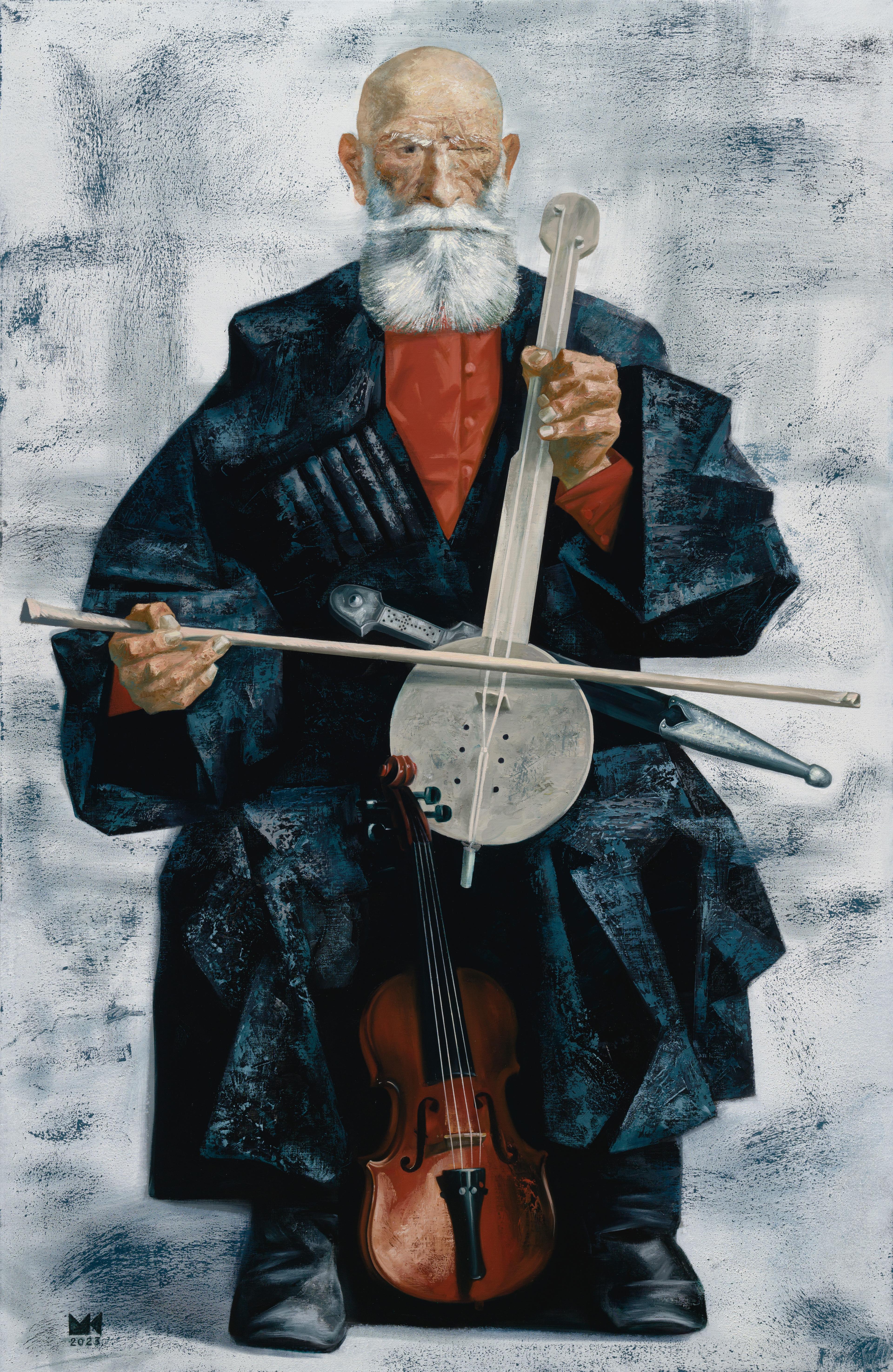 Musician N16. Original modern art painting