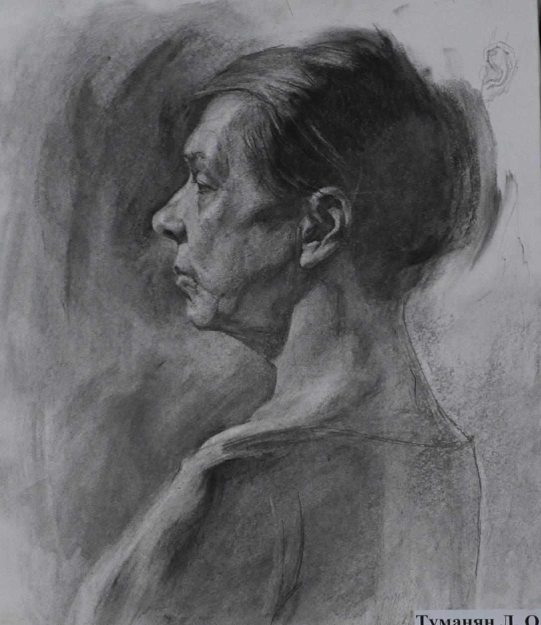Туманян л.. Original modern art painting