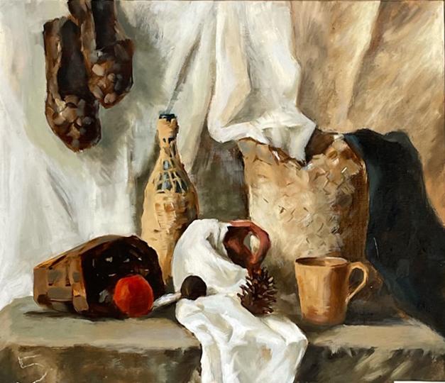 Masanov F. Original modern art painting