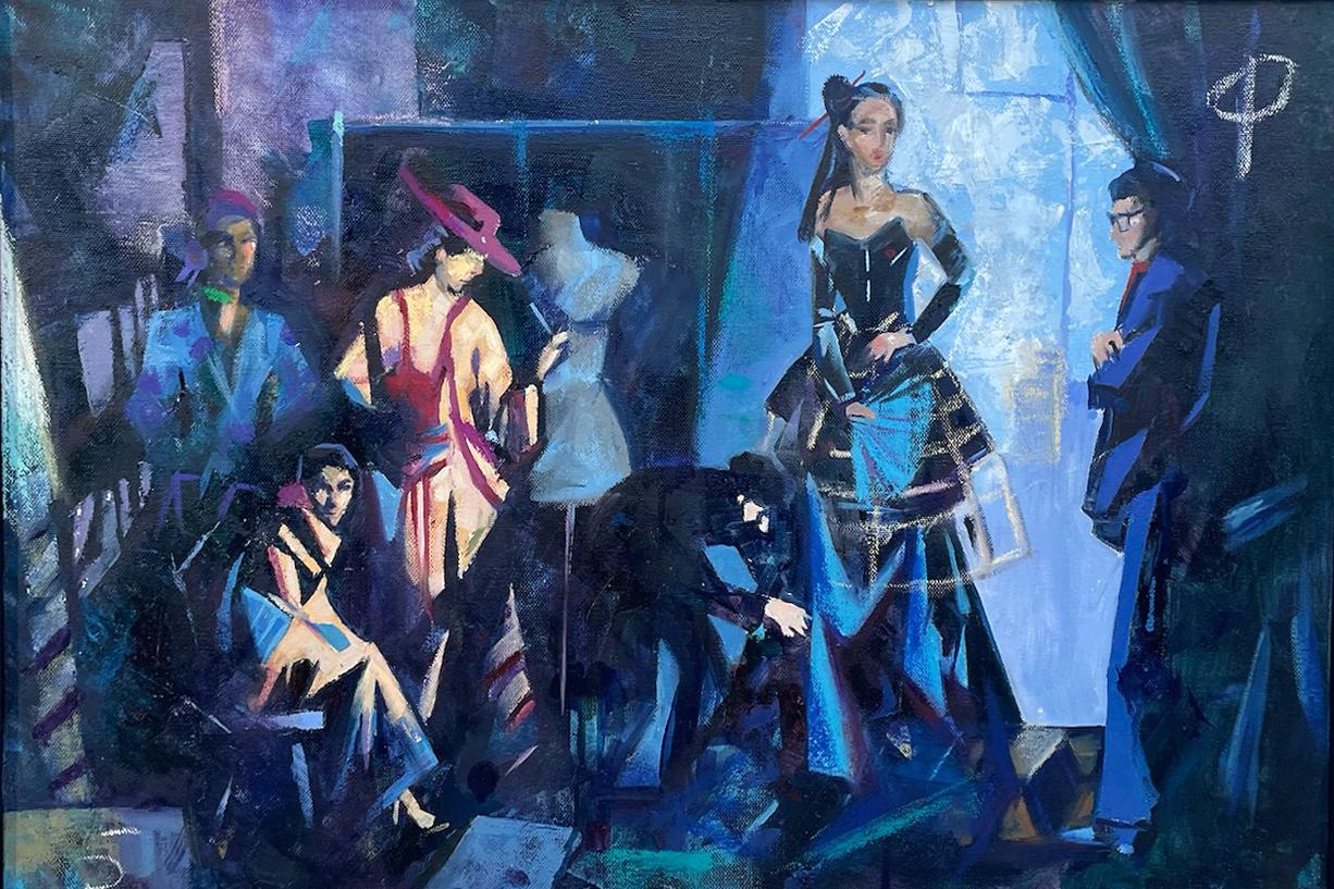 ________. Original modern art painting