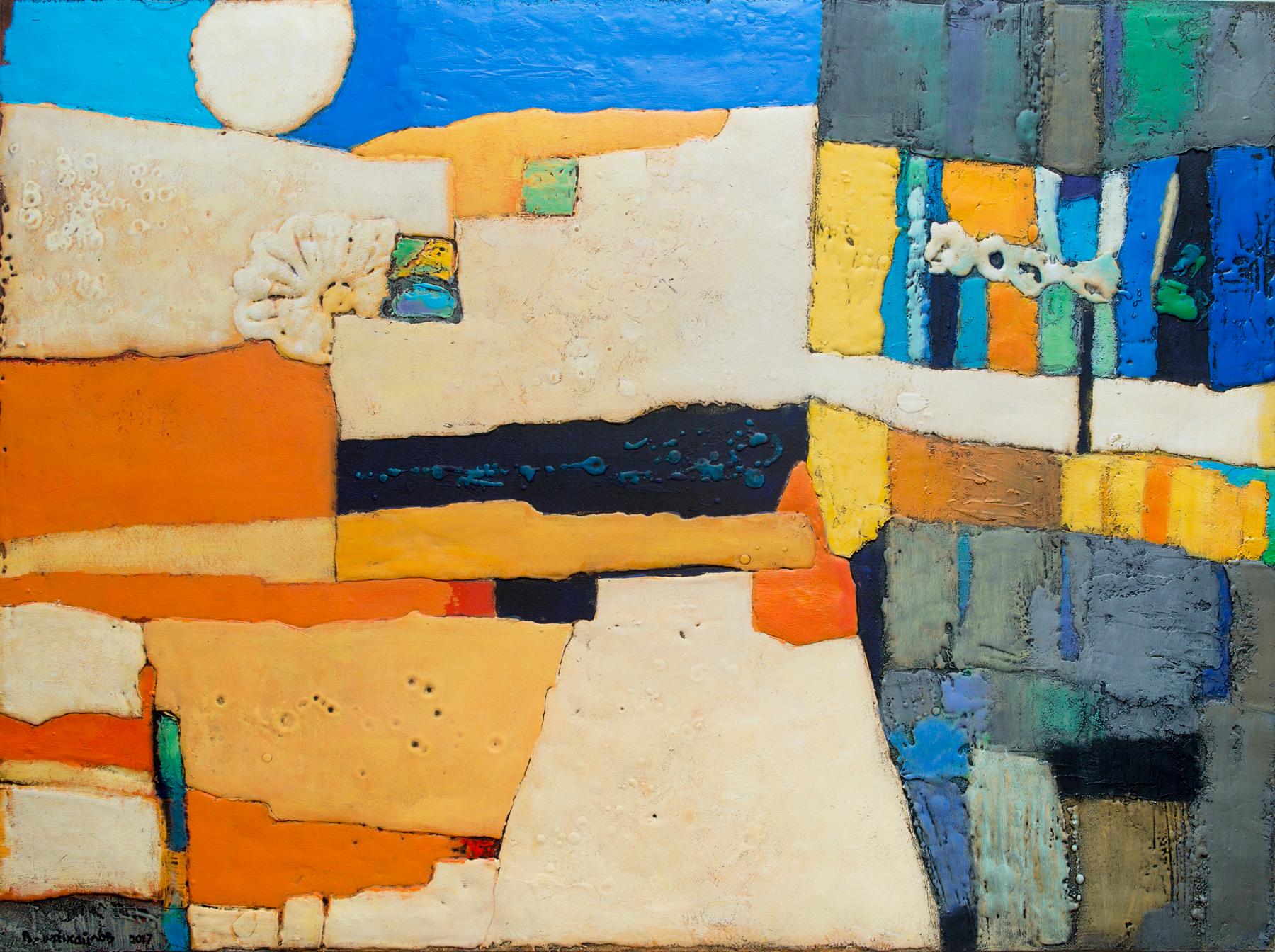 Palmira. Original modern art painting