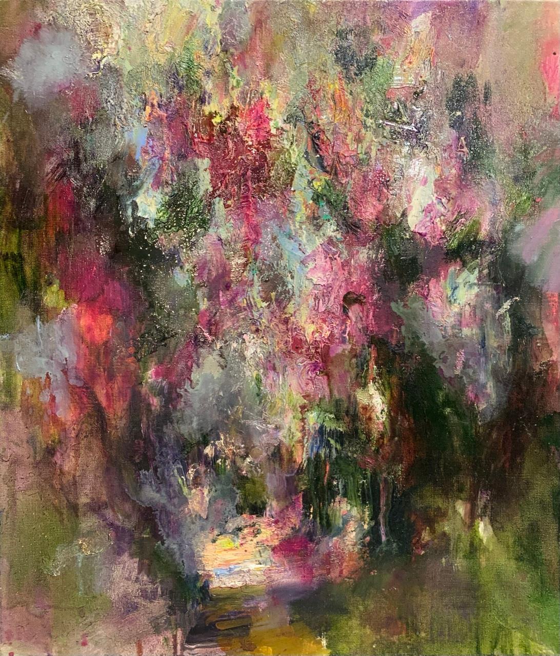Bouquet . Original modern art painting