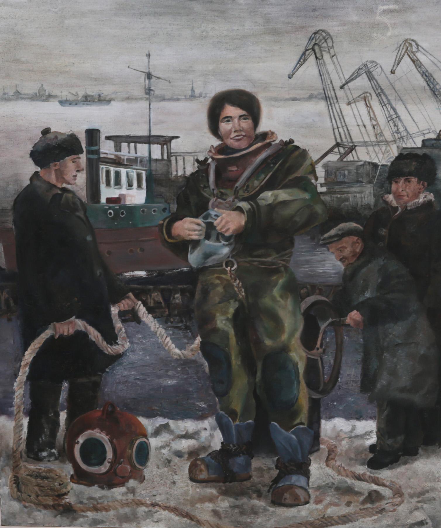 Senkina L. Original modern art painting