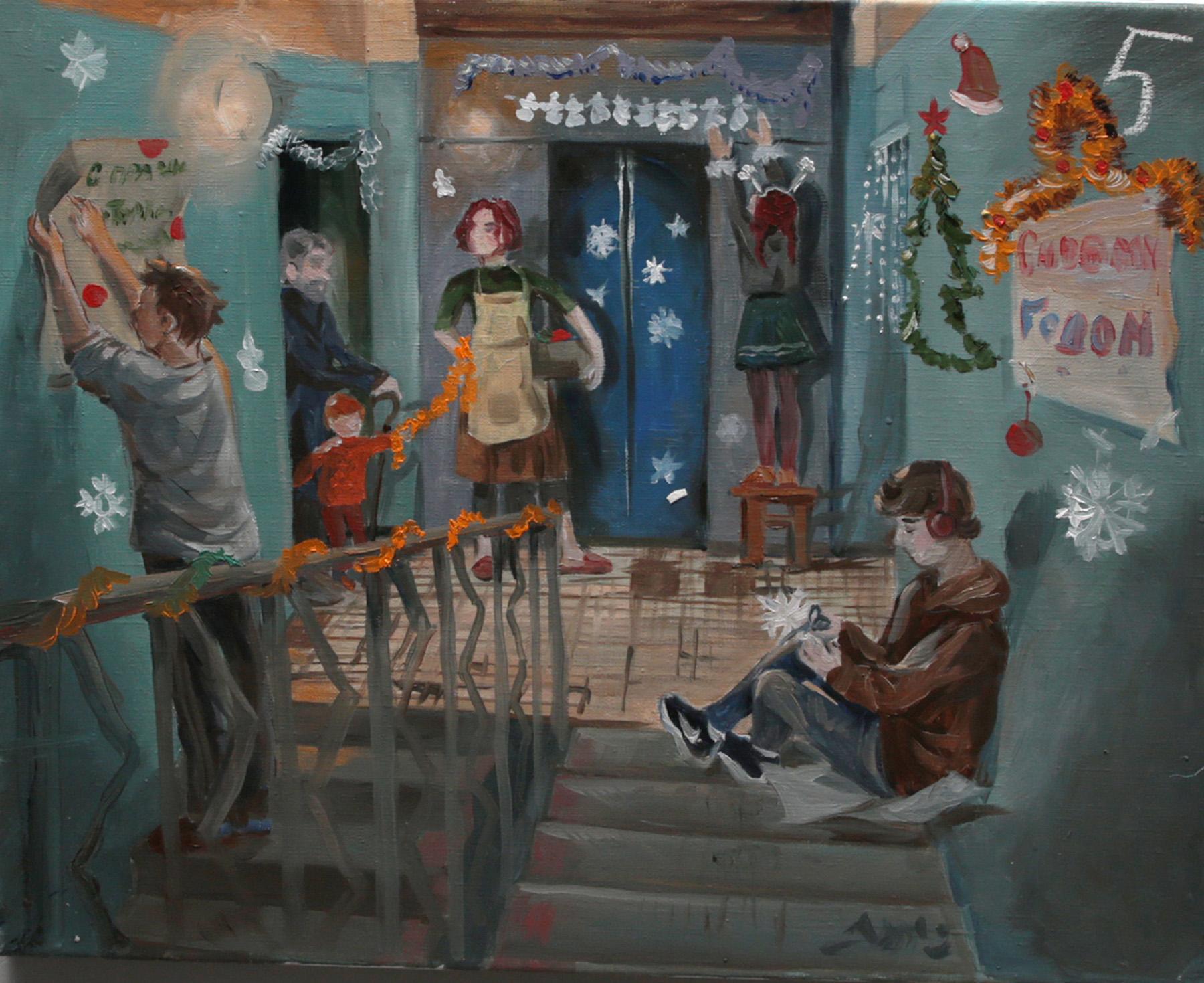 Бондарева Р. Original modern art painting