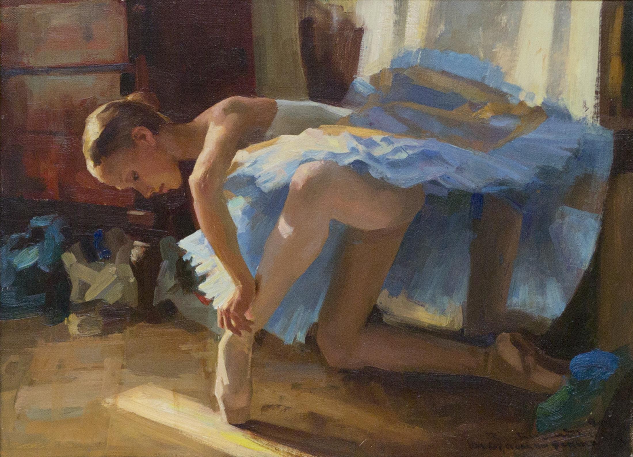 P. Fenko. Before the dance. Original modern art painting