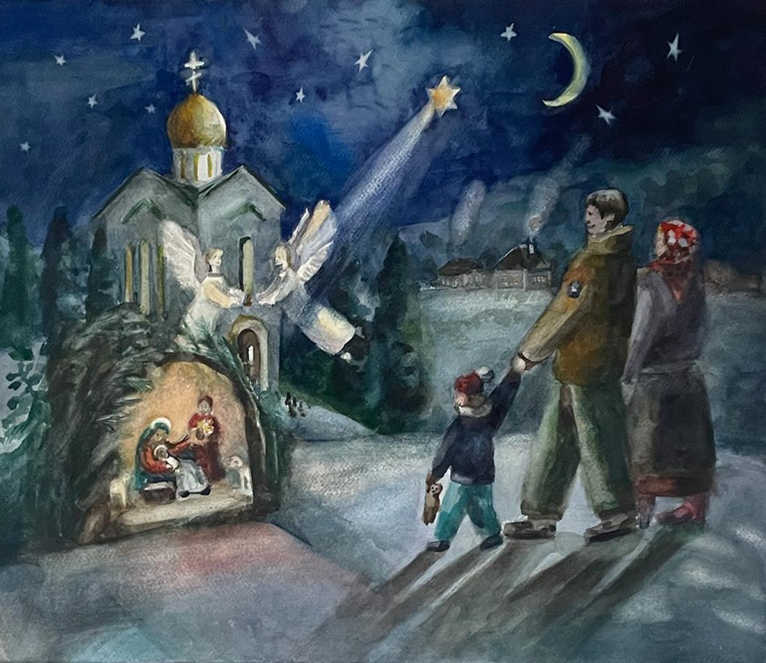 Dontsova O. Original modern art painting