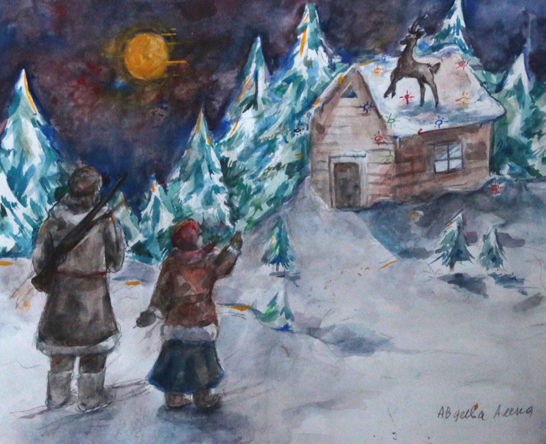 Avdeeva A . Original modern art painting