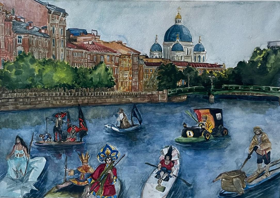 Tsvetkova А. Original modern art painting