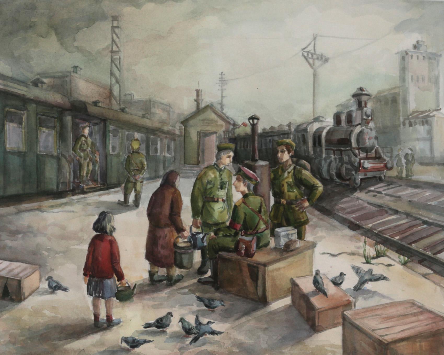 Kuznetsova E . Original modern art painting