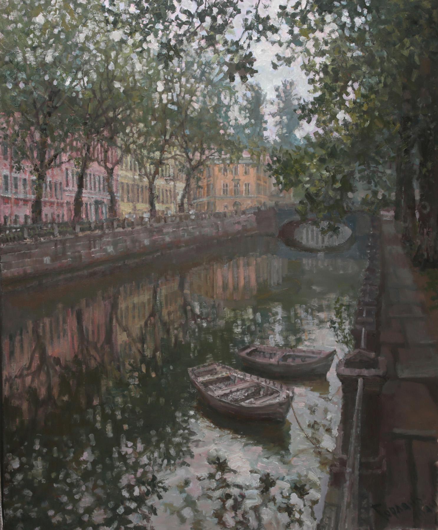 Канал Грибоедова. Original modern art painting