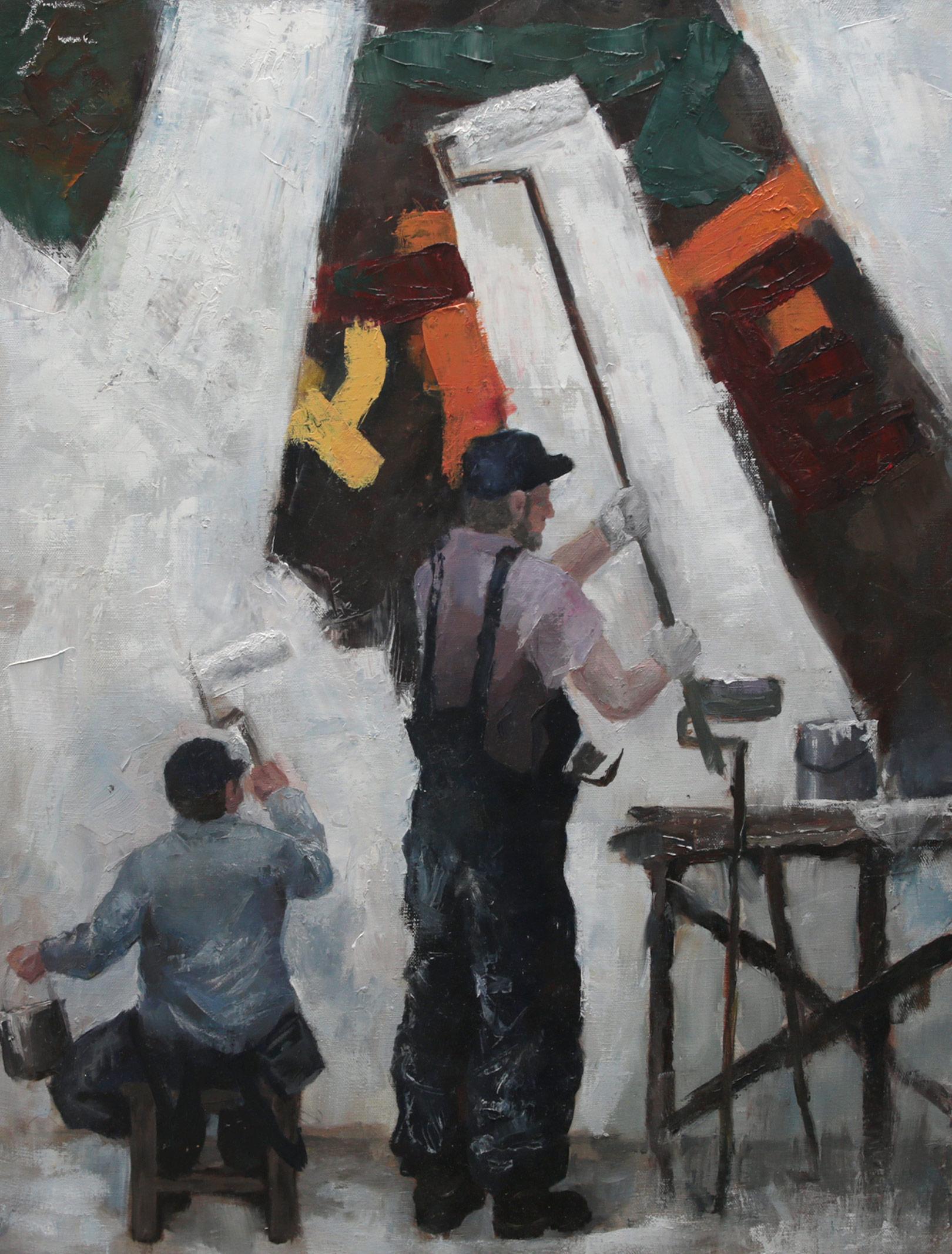 6483. Original modern art painting
