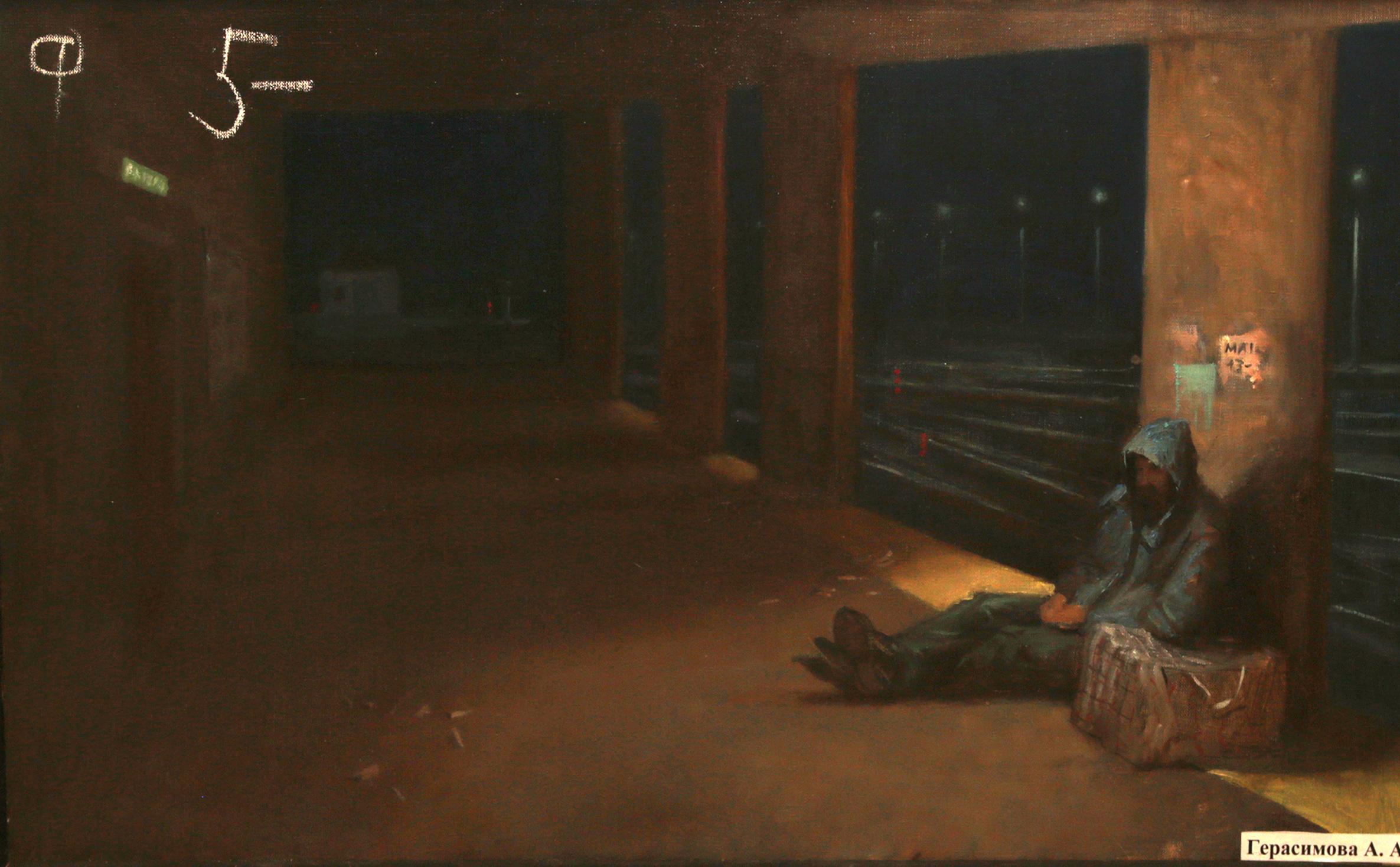 Герасимова а. Original modern art painting
