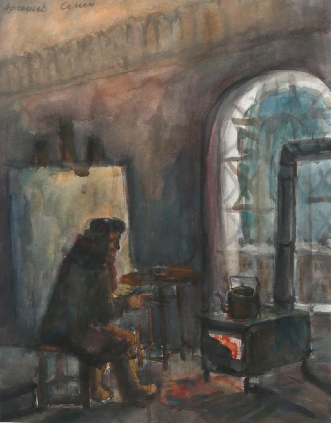 Arseniev S. Original modern art painting
