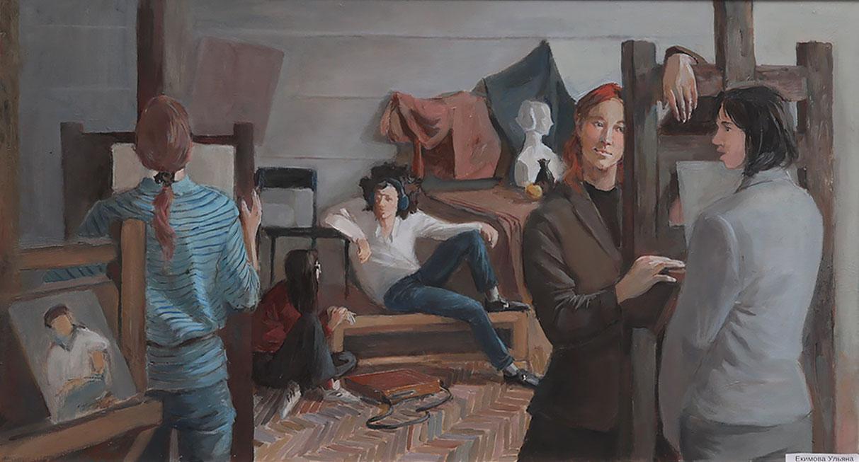 Екимова У. Original modern art painting