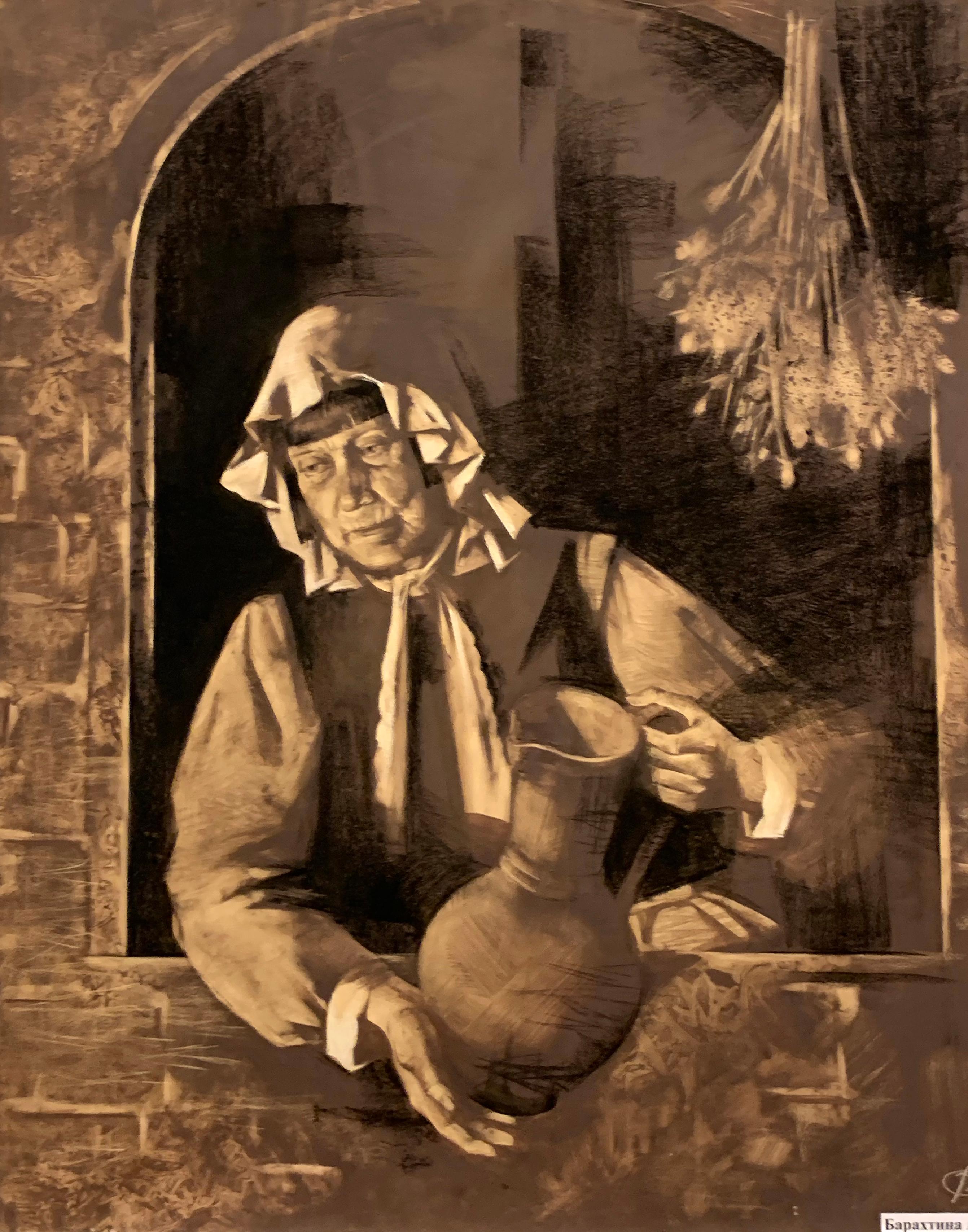 Барахтина а. Original modern art painting