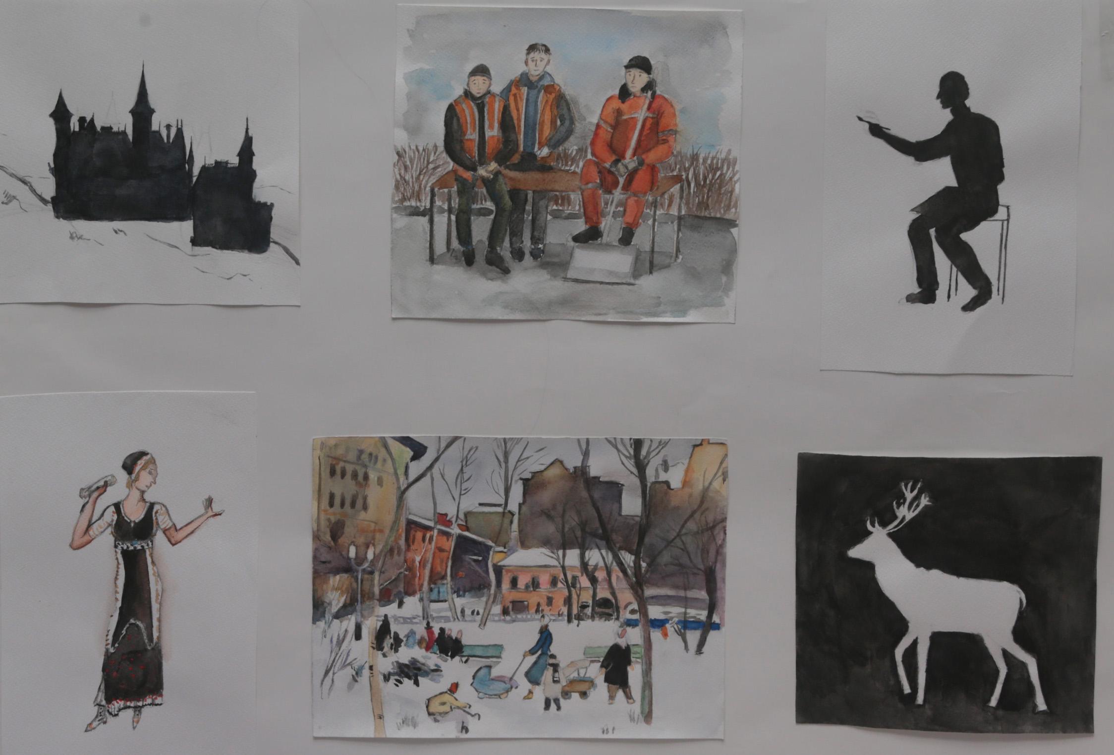 Lvova A. Original modern art painting