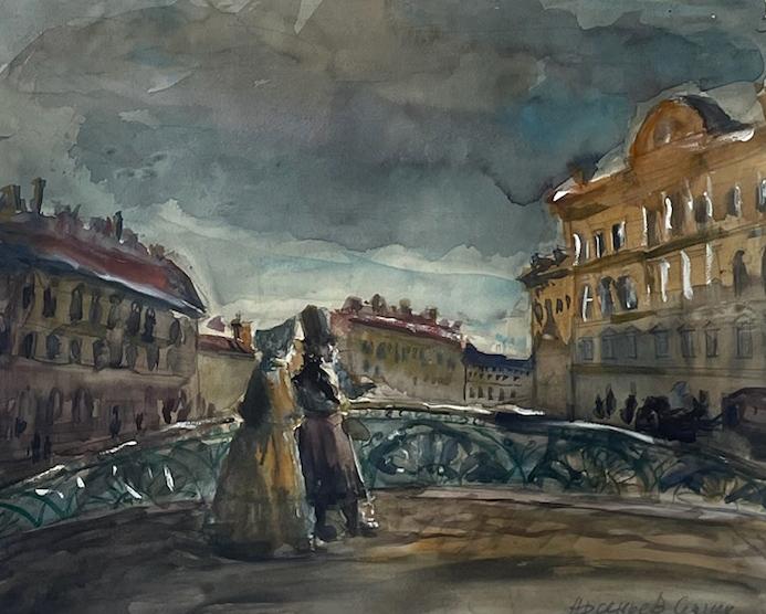 Арсеньев С. Original modern art painting