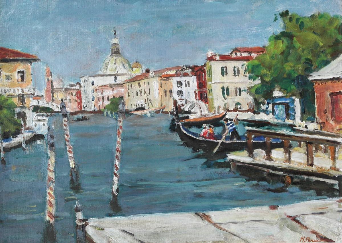 Venice. Original modern art painting