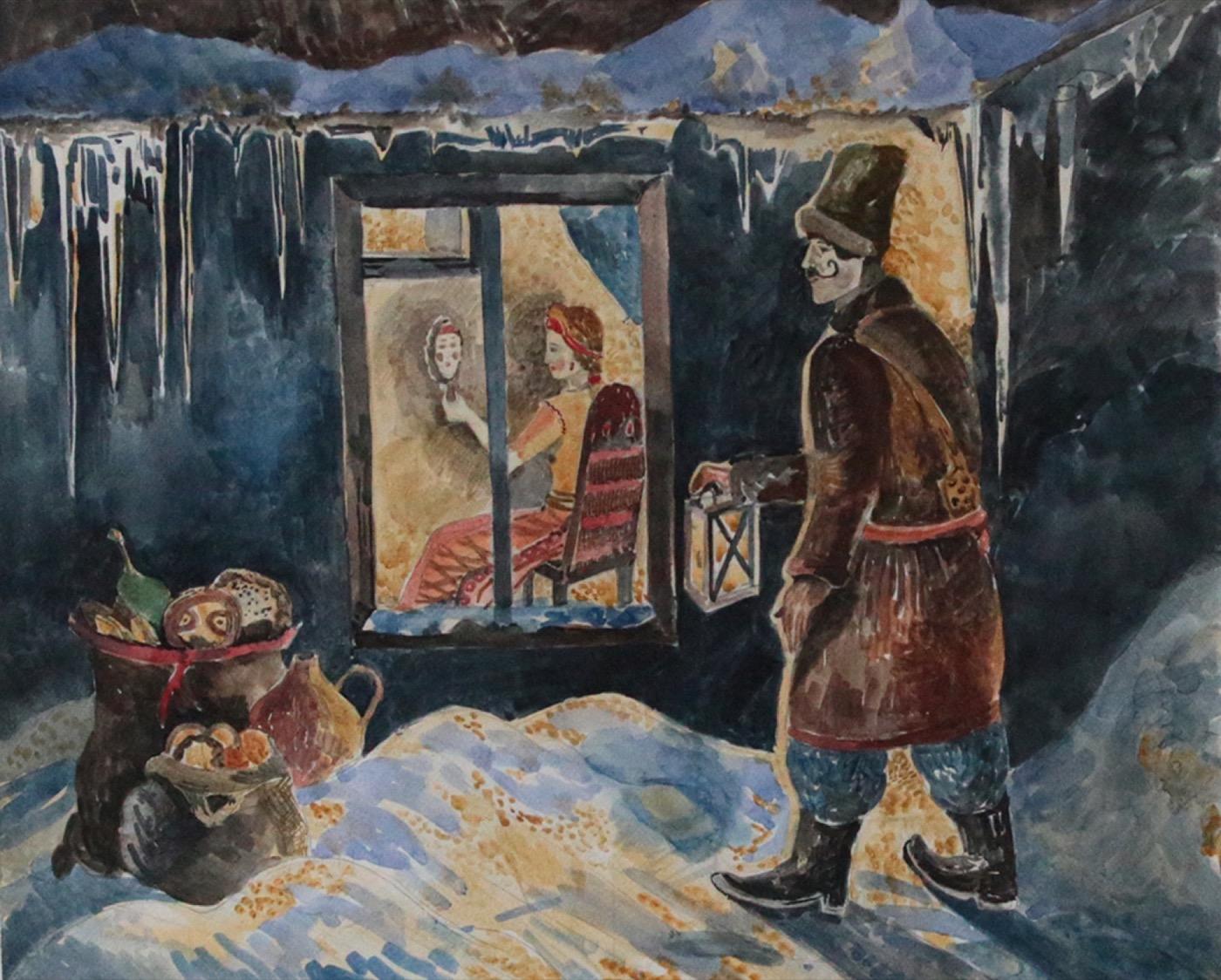 Shekhovzov V. Original modern art painting