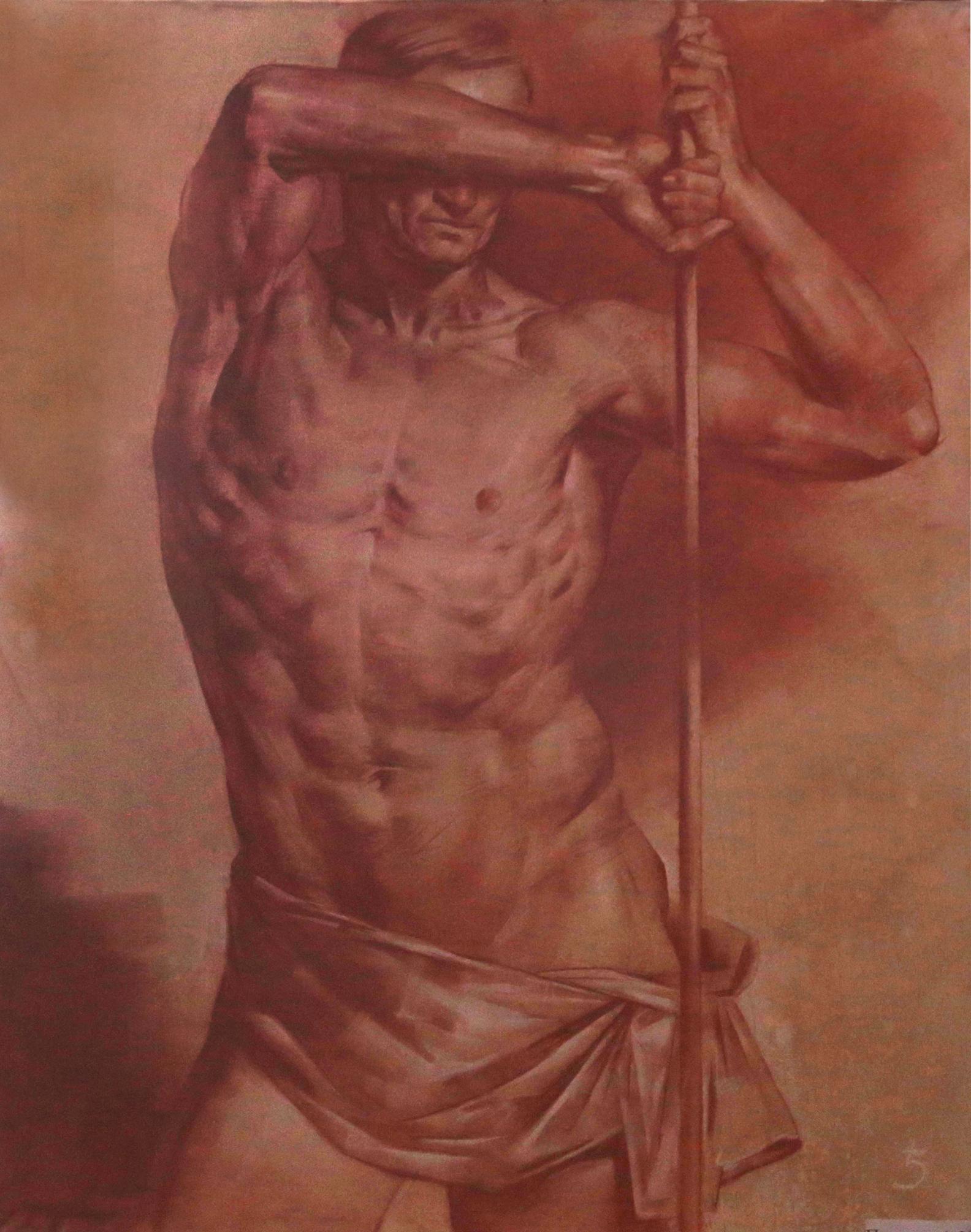 帕夫洛娃A. Original modern art painting