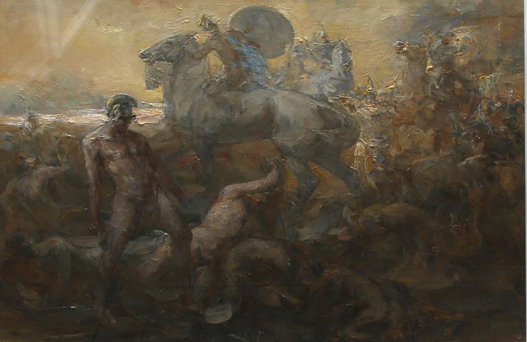 2025. Original modern art painting