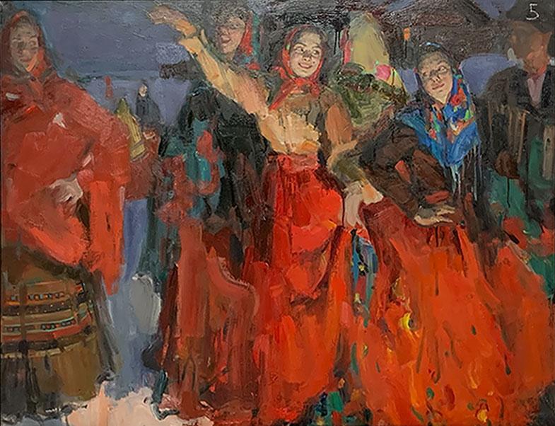 Виноградова Л. Original modern art painting