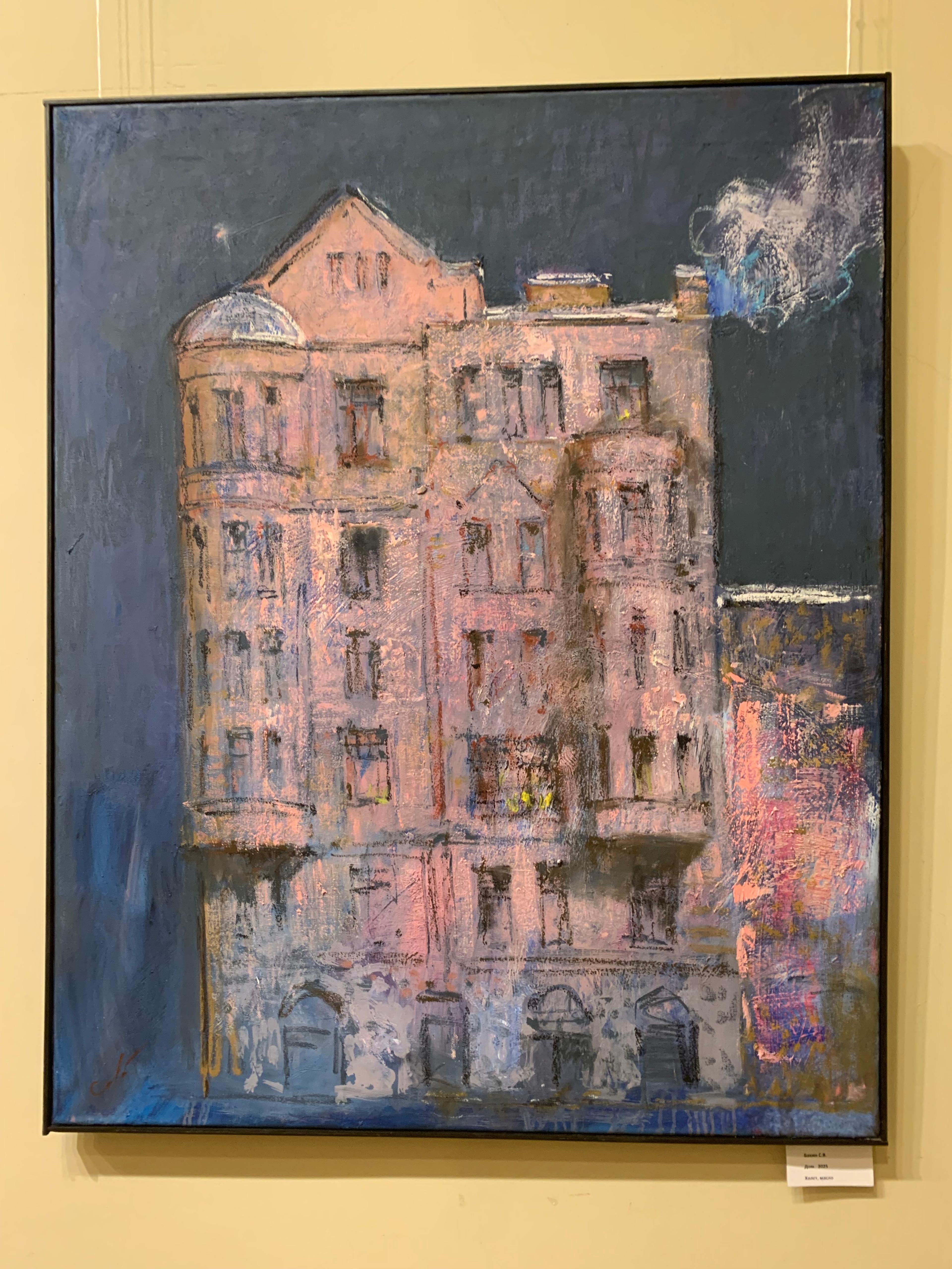 Пррр. Original modern art painting